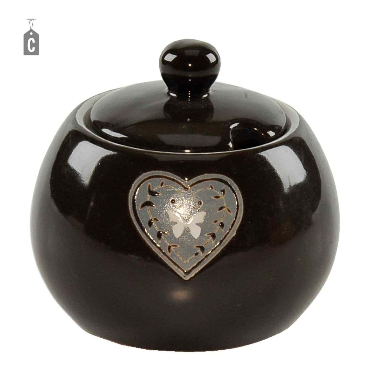 Zuccheriera Porcellana Cuore Disponibile 4 Colori | Gicos