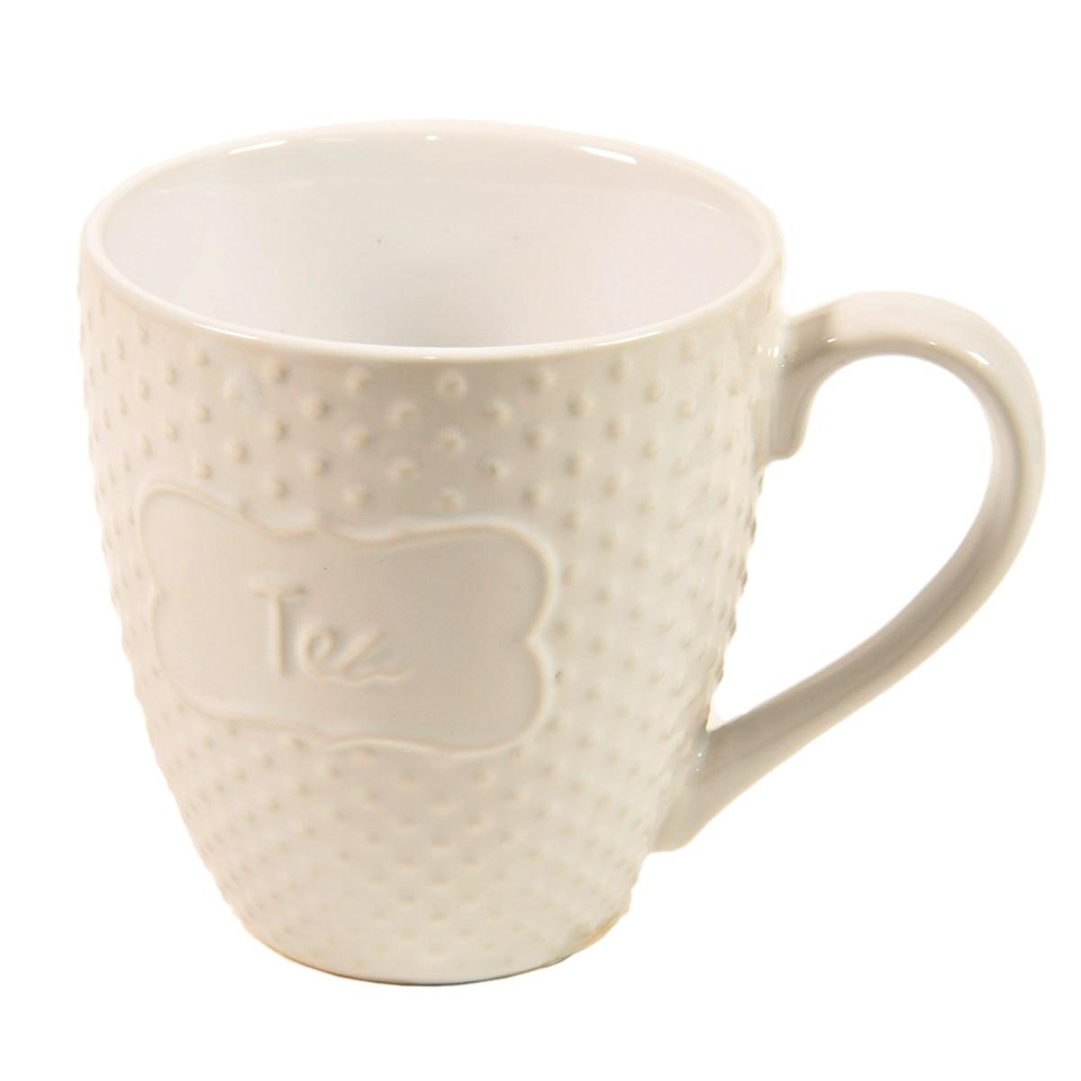 Tazza Colazione Ceramica Bianca mml.360 | Gicos