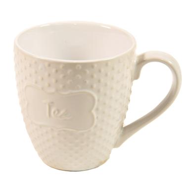 Tazza Colazione Ceramica Bianca mml.360 | Gicos