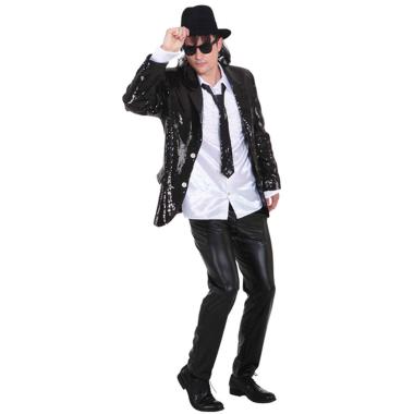 Giacca Nera Paillets |Orlob