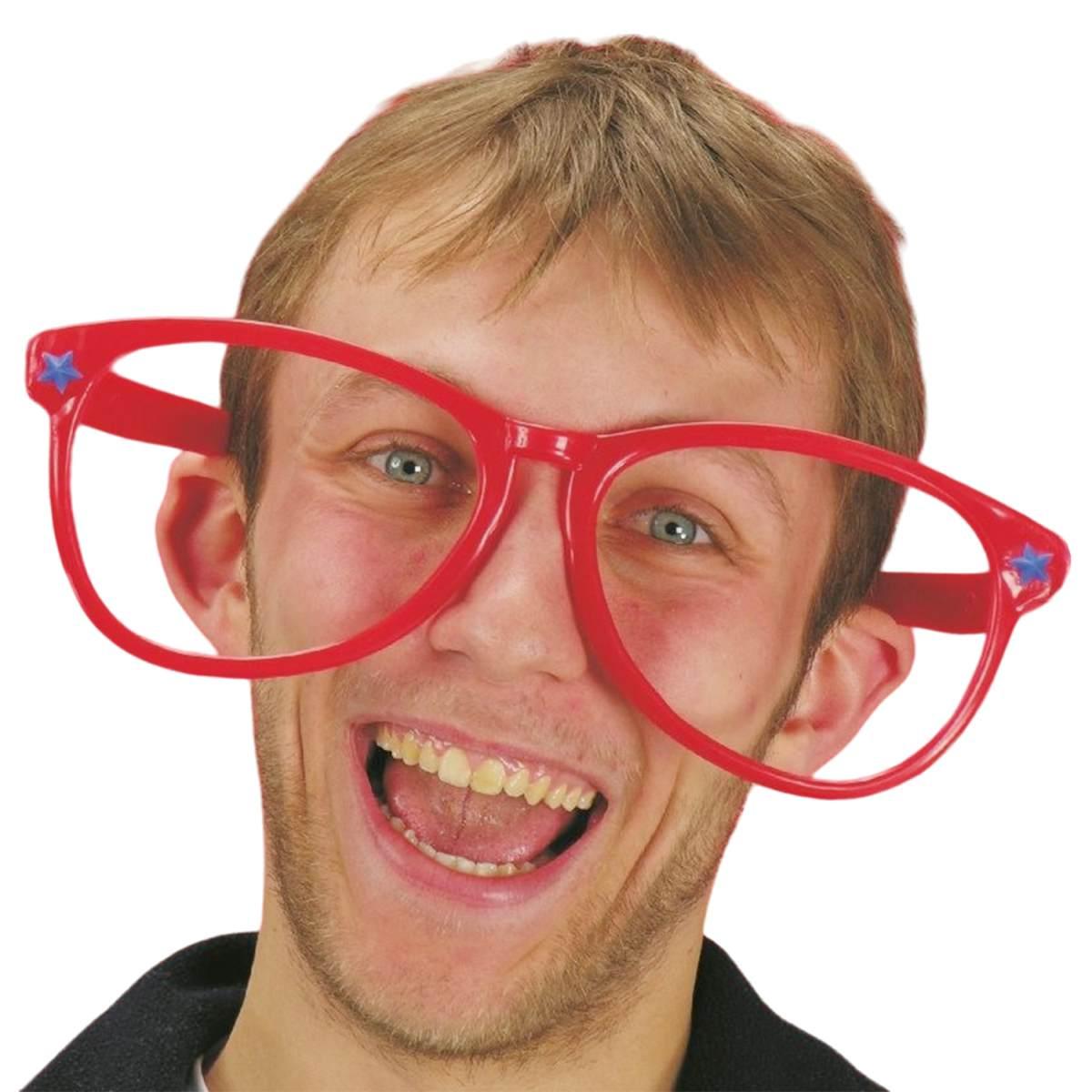 Occhiali Clown Maxi Senza Lenti |Carnival Toys