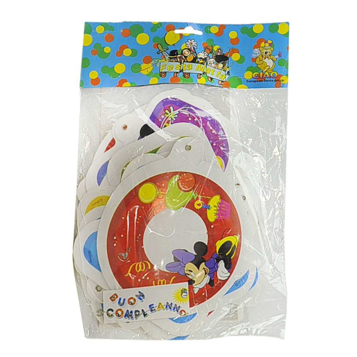 Festone Party Disney Buon Compleanno |M2 Store