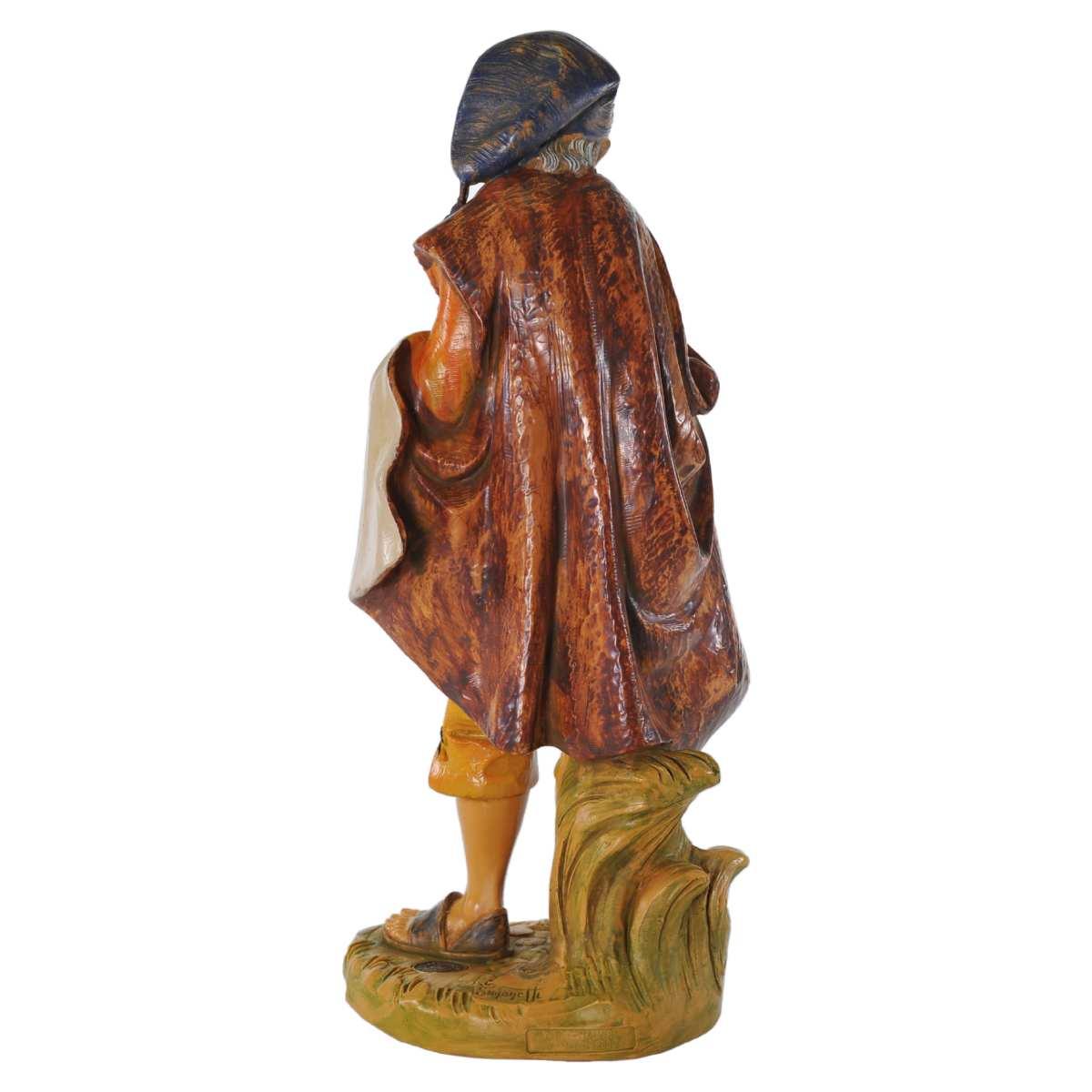 Statua cm.30 Pastore con Zampogna | Fontanini