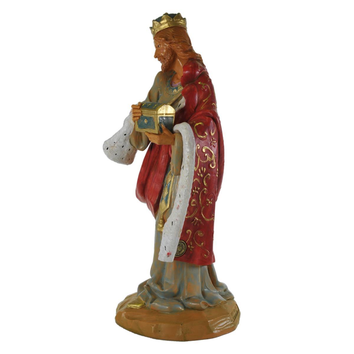 Statua presepe 30 cm re magio melchiorre