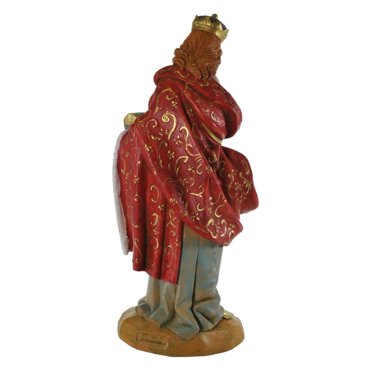 Statua presepe 30 cm re magio melchiorre
