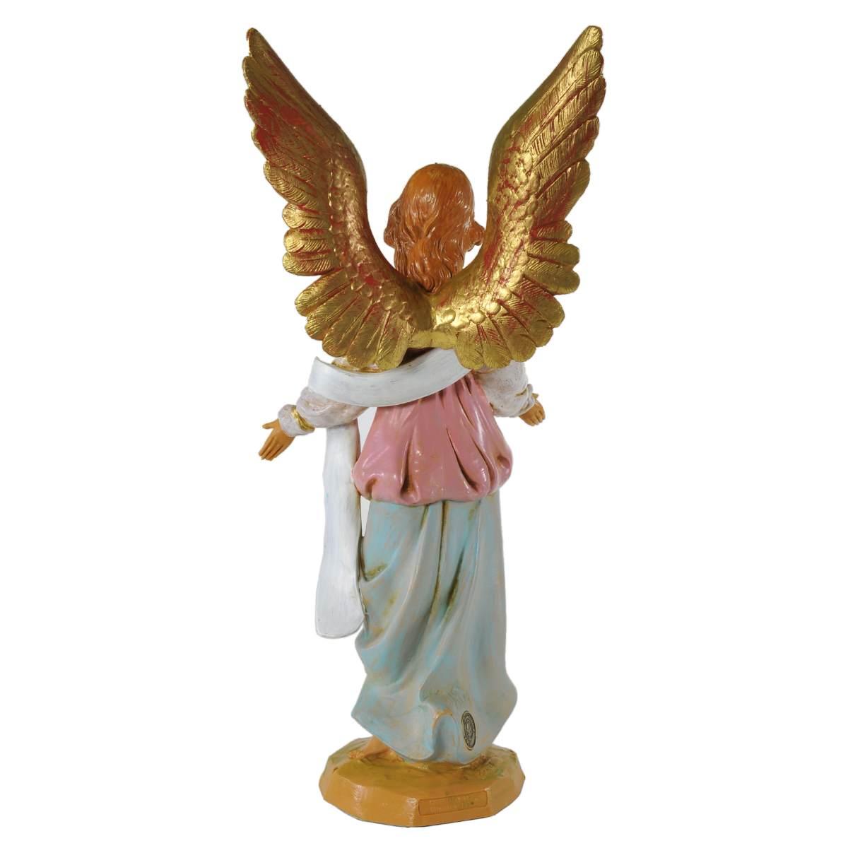 Statua presepe 30 cm angelo in piedi