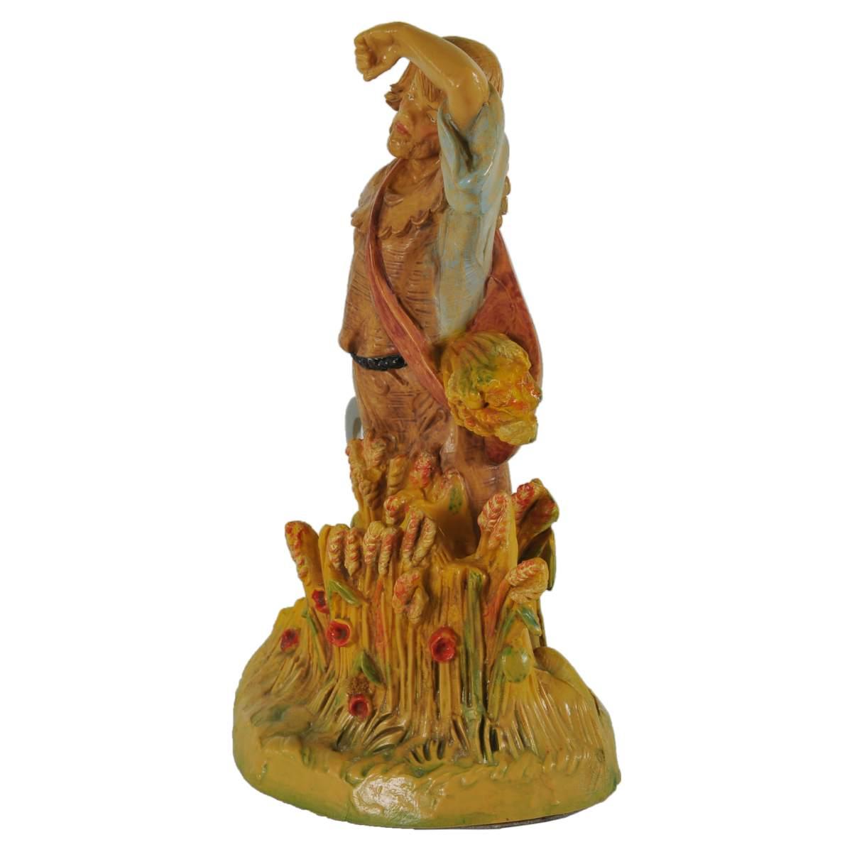 Statua cm.12 Pastore Contadino Judah con Falce e Grano | Fontanini