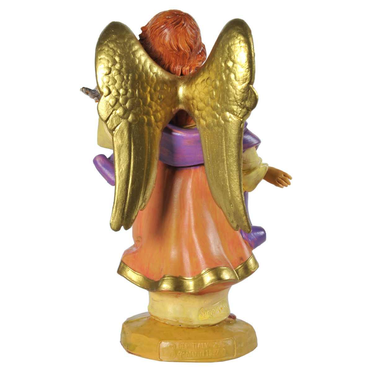 Statua cm.12 Celeste Angelo con Colomba | Fontanini