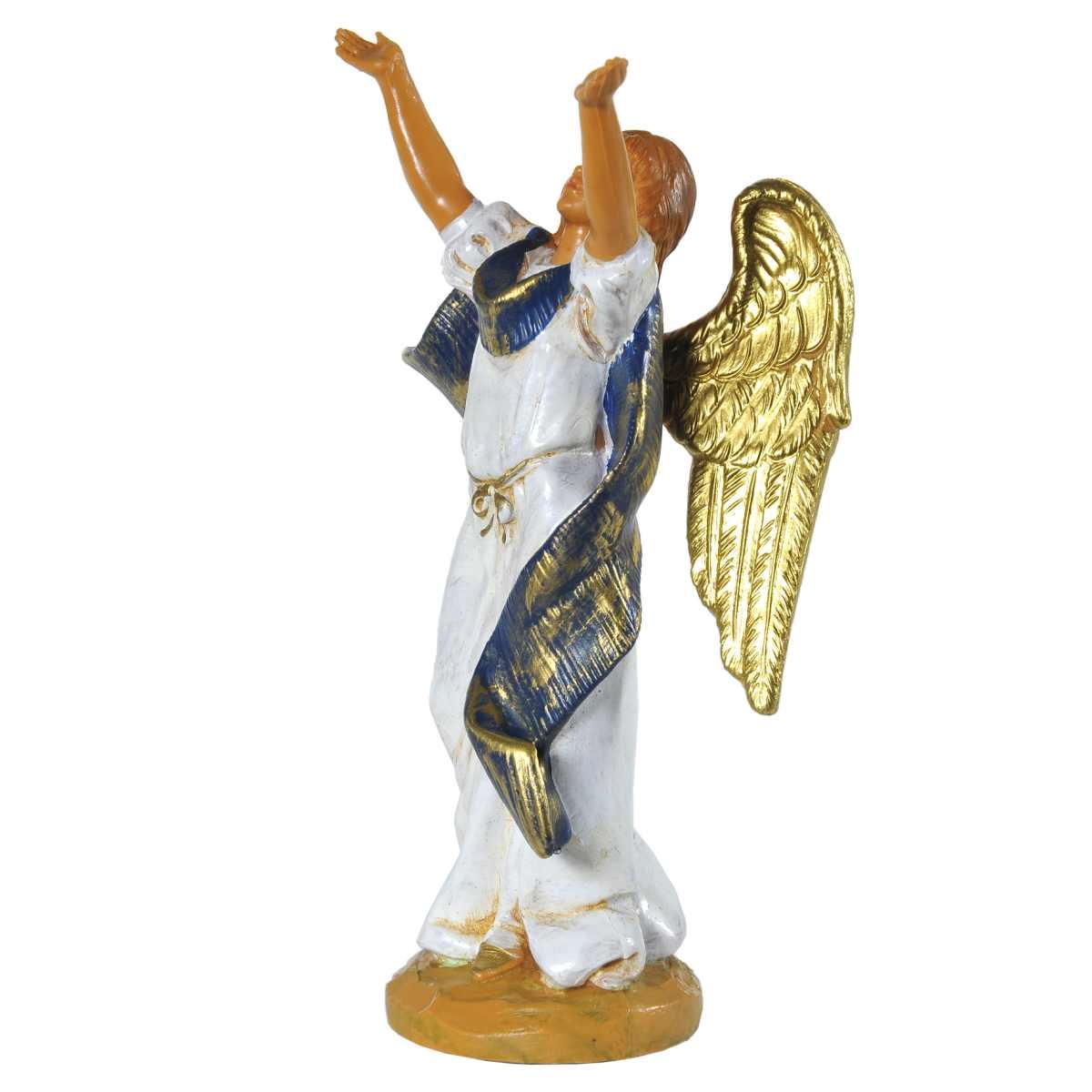 Statua cm.12 Angelo con Mani Alte | Fontanini