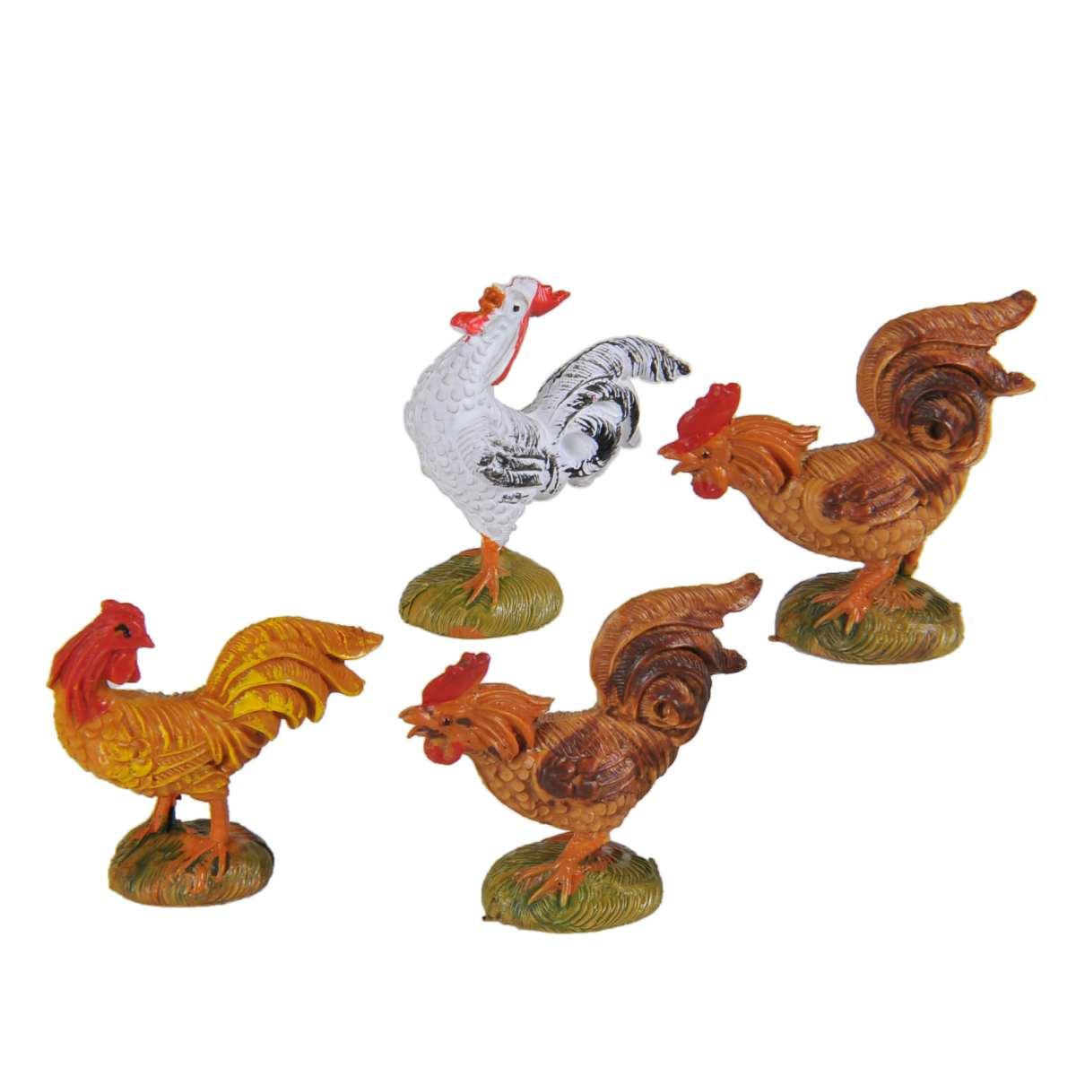 Statua cm.10 Gallinacei assortiti Set pz.12 | Fontanini
