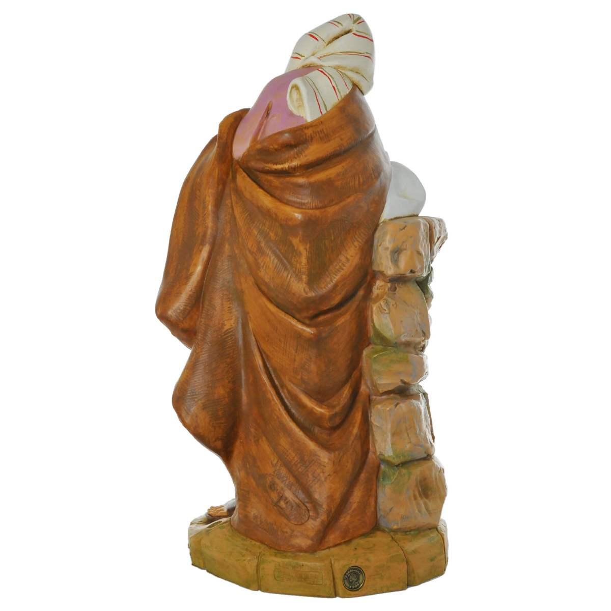 Statua presepe 45 cm san giuseppe con bastone
