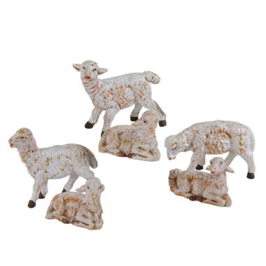 Statua cm.10 Pecore Set pz.6 | Fontanini