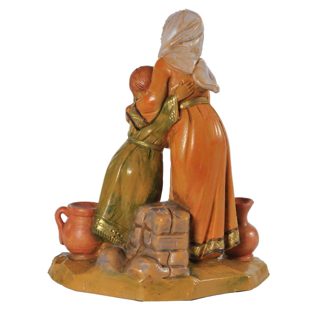 Statua cm.12 Darah e Grace Madre e Figlia | Fontanini