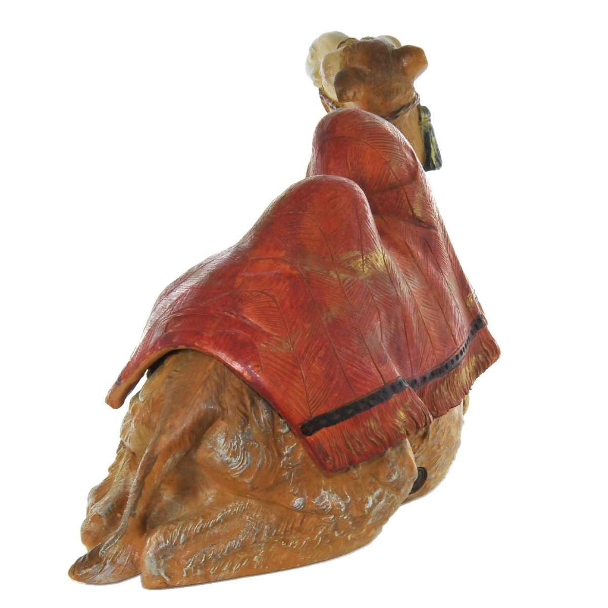 Statua cm.45 Cammello Seduto con Coperta | Fontanini