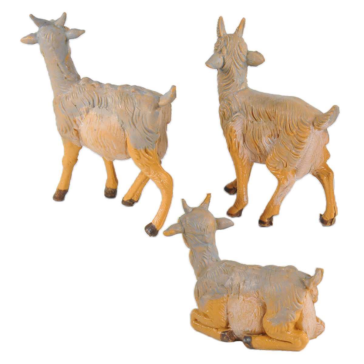 Statua cm.12 Caprette Set pz.3 | Fontanini