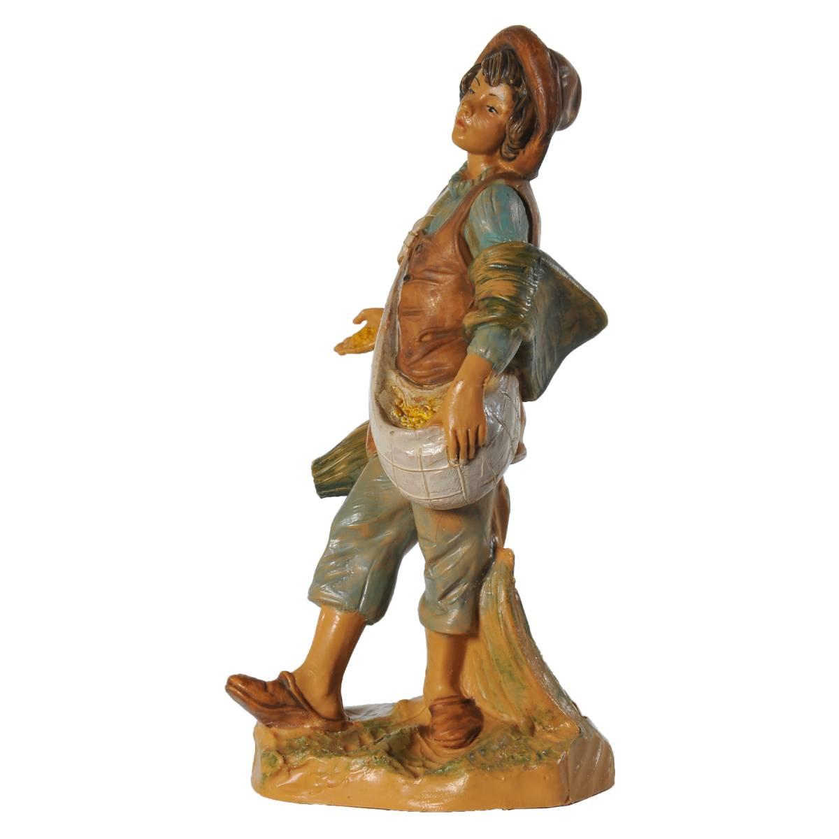 Statua cm.12 Pastore che Semina | Fontanini