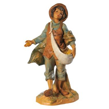 Statua cm.12 Pastore che Semina | Fontanini