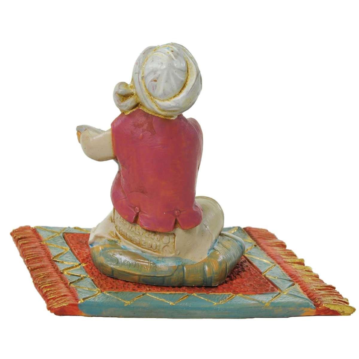 Statua cm.12 Pastorello Seduto sul Tappeto | Fontanini