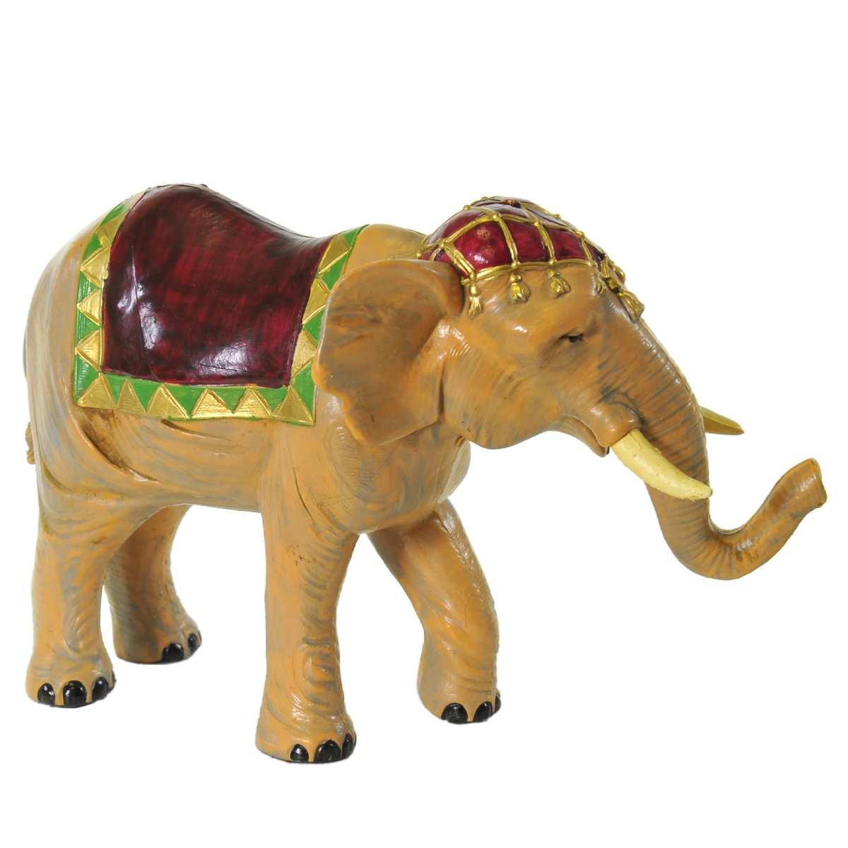 Statua cm.12 Elefante in Piedi | Fontanini