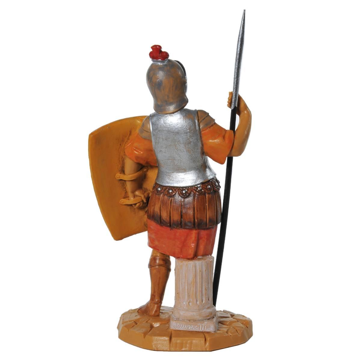 Statua cm.12 Soldato Romano con Scudo | Fontanini