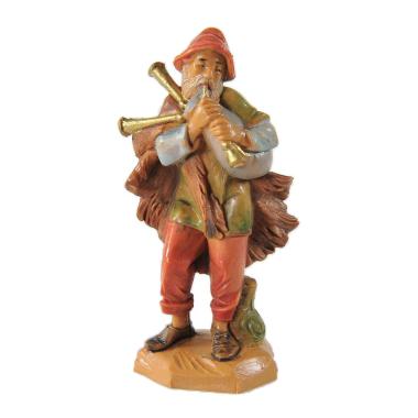 Statua cm.6,5 Zampognaro | Fontanini
