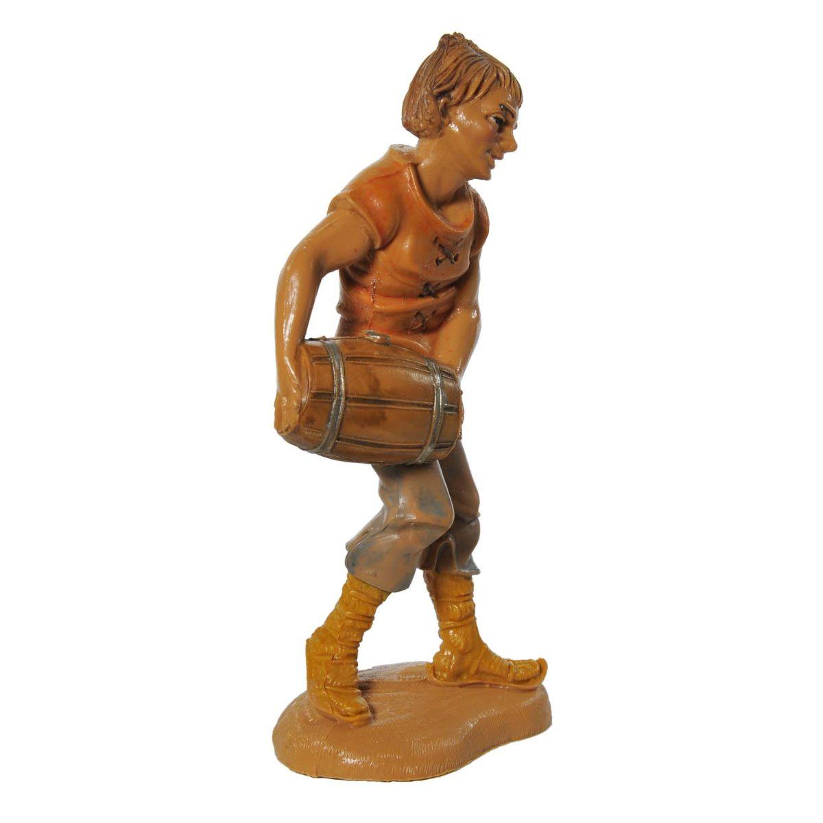 Statua cm.10 Pastore con Botte | Fontanini