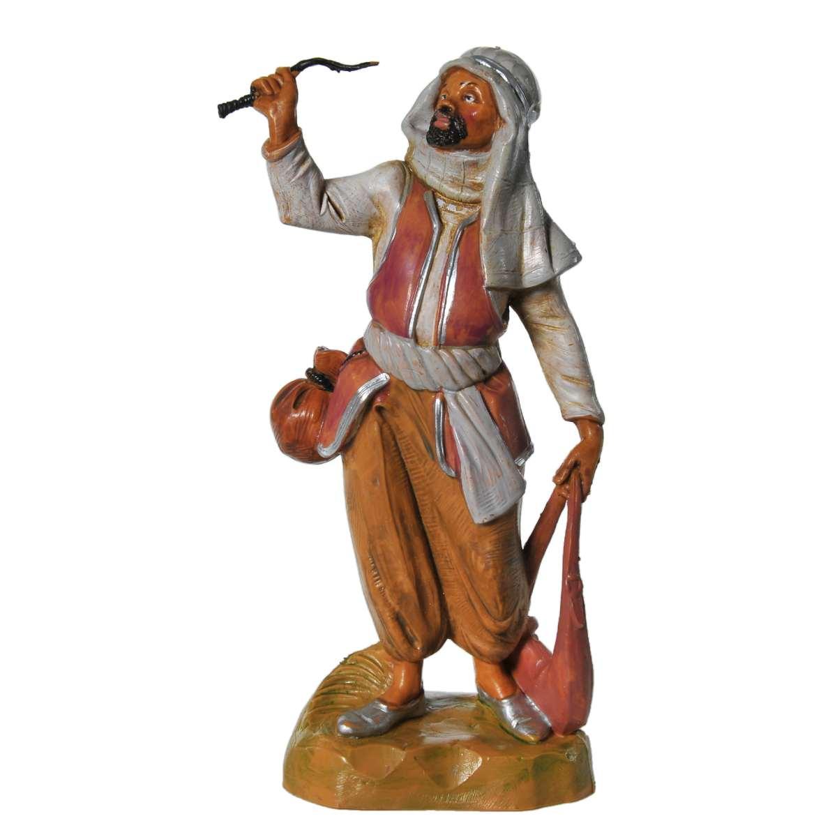 Statua cm.12 Pastore con Frusta | Fontanini