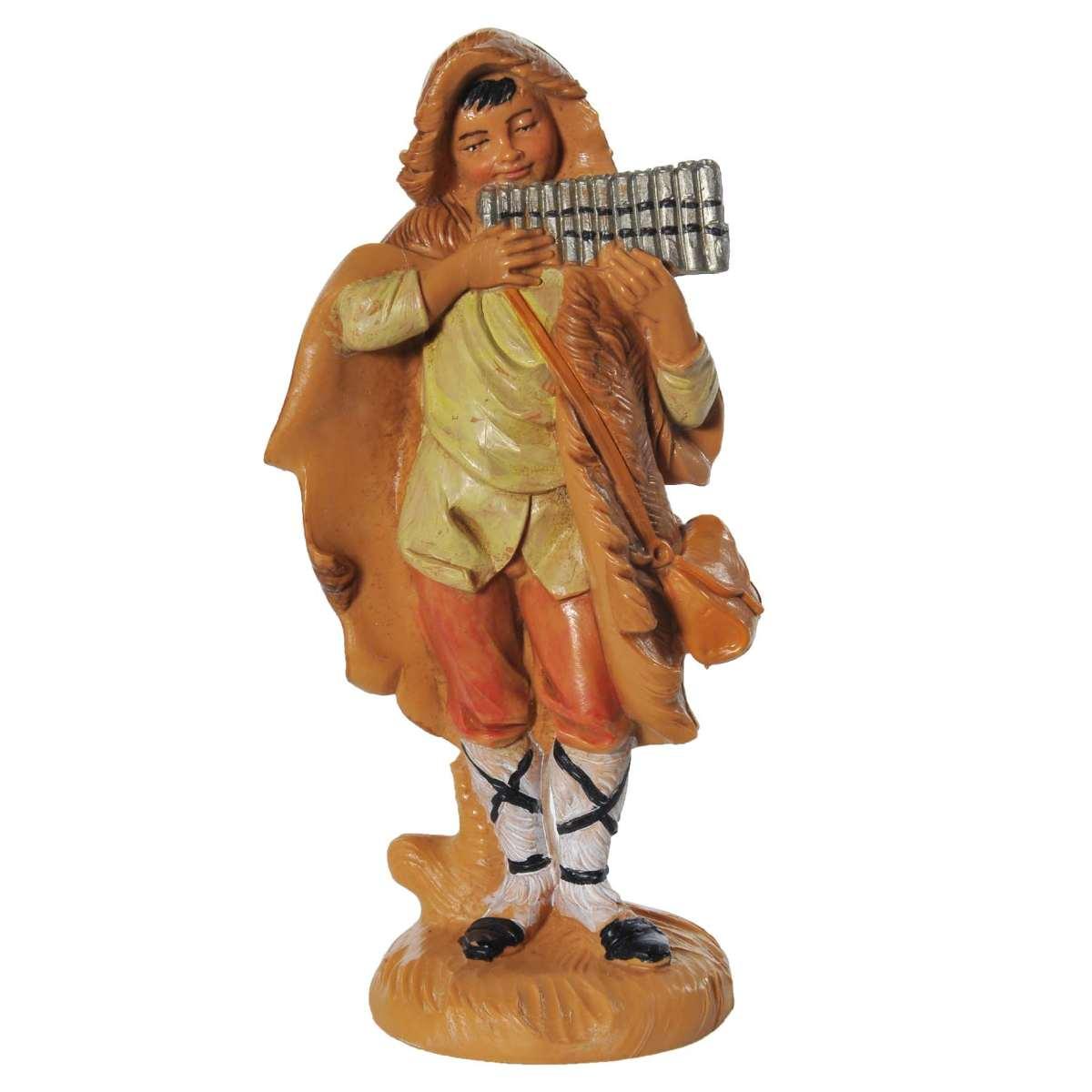 Statua cm.12 Pastore con Armonica | Fontanini