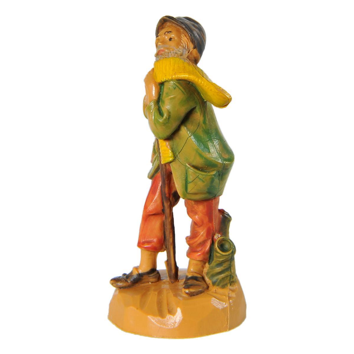 Statua cm.6,5 Pastore con Bastone | Fontanini