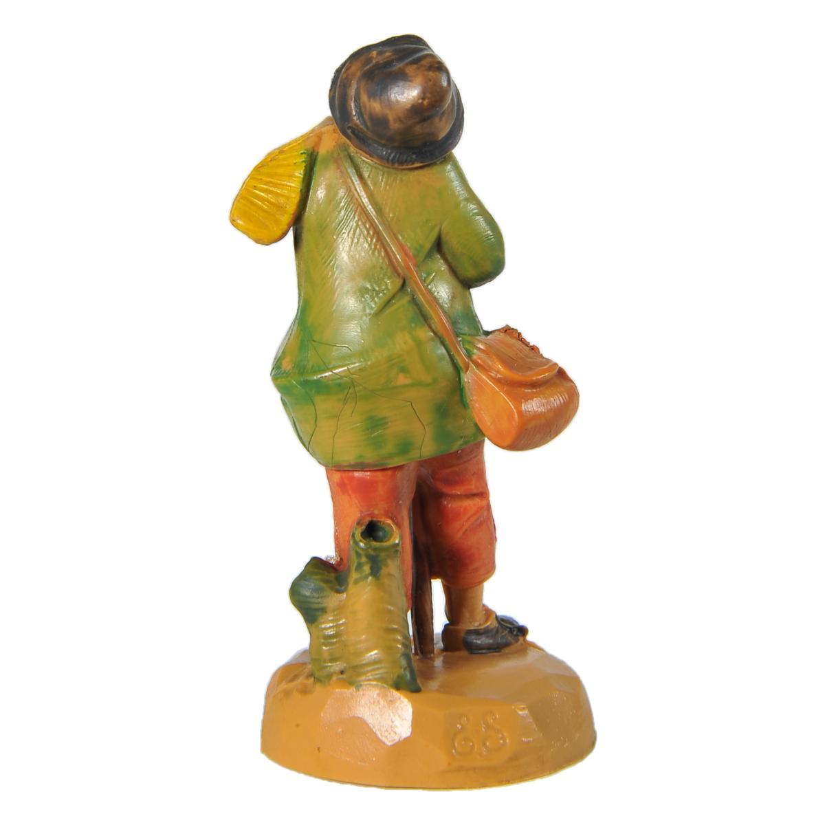 Statua cm.6,5 Pastore con Bastone | Fontanini