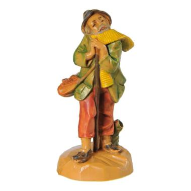 Statua cm.6,5 Pastore con Bastone | Fontanini