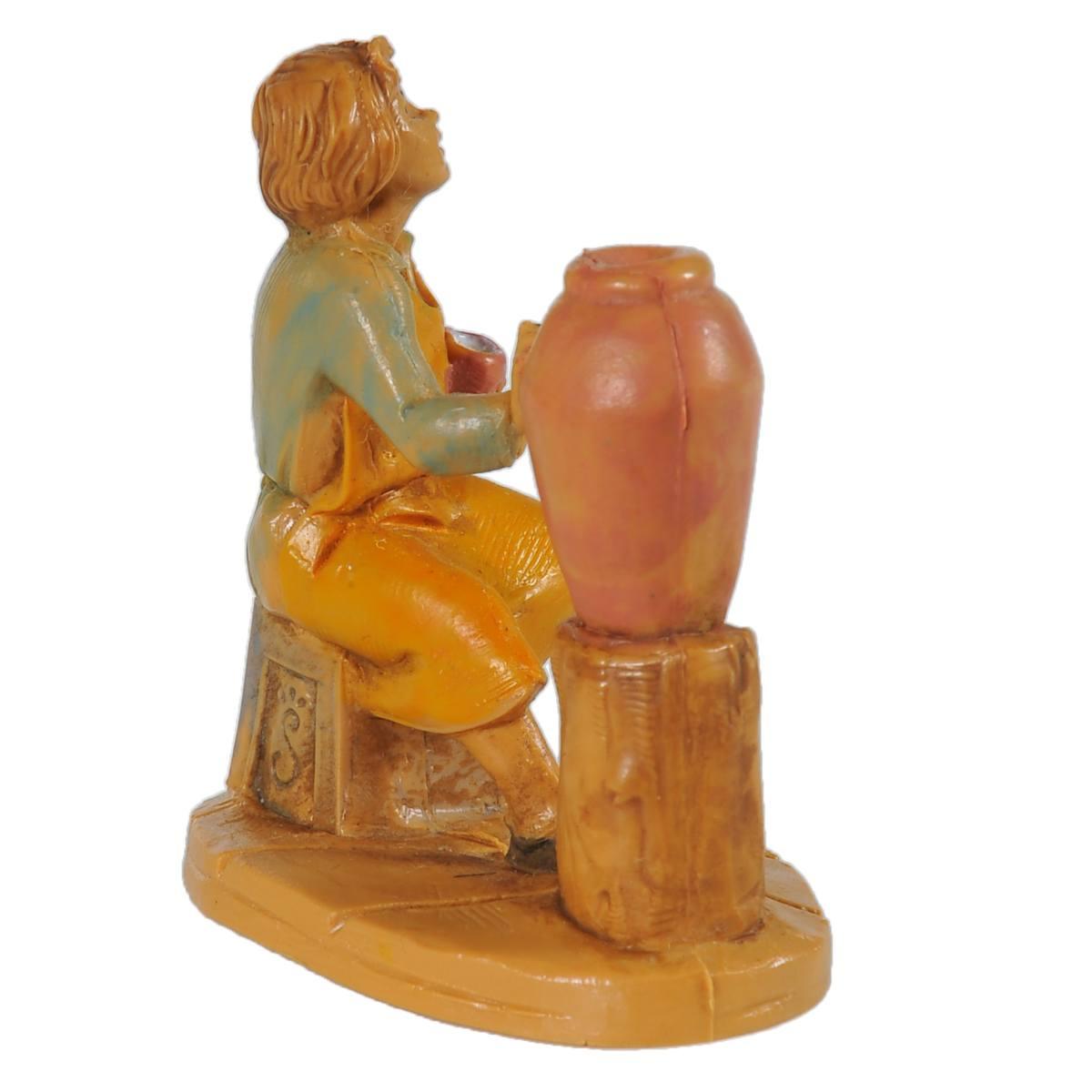 Statua cm.6,5 Pastore Vasaio | Fontanini