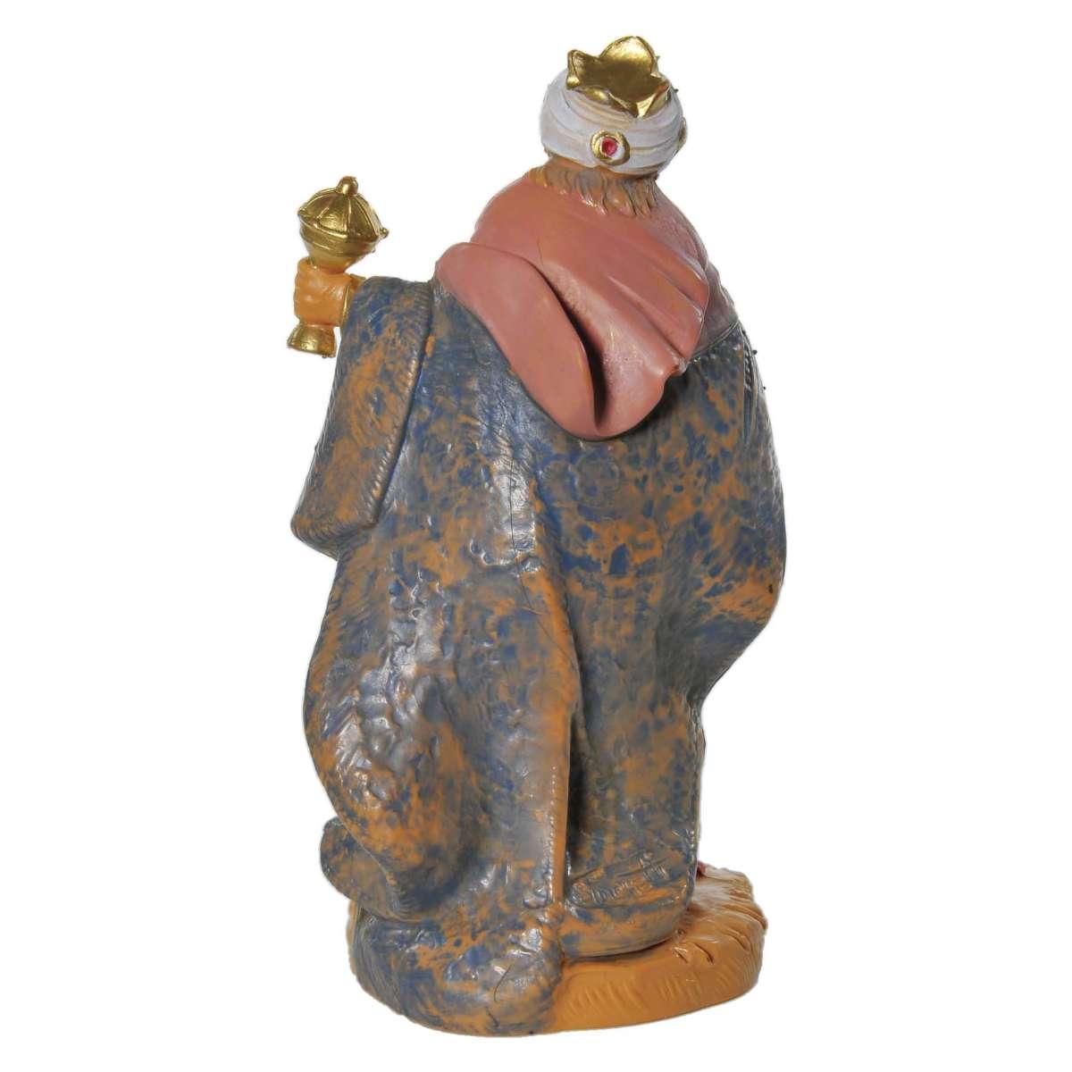 Statua presepe 12 cm re magio gaspare