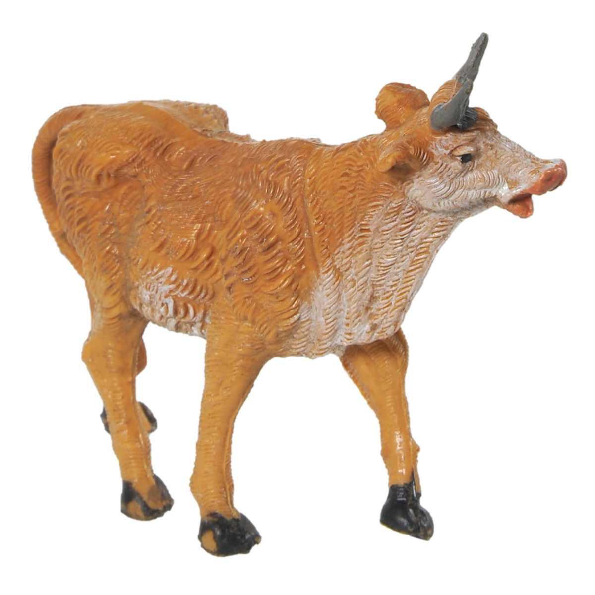 Statua cm.6,5 Bue in Piedi | Fontanini