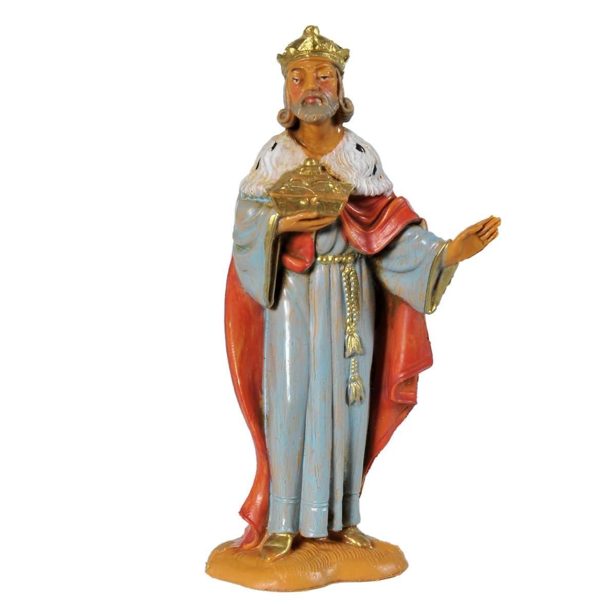 Statua cm.10 Re Magio Melchiorre cm.5x3xH10,5 | Fontanini