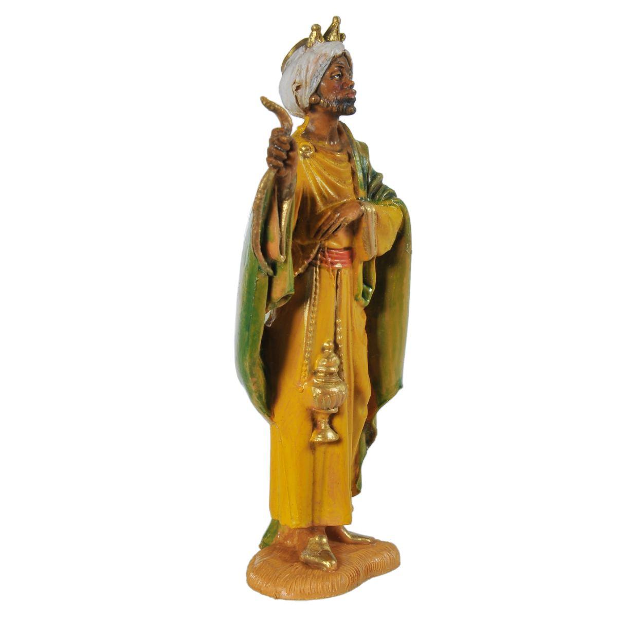 Statua cm.10 Re Magio Baldassarre cm.3,5x4,5xH18 | Fontanini