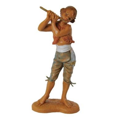 Statua cm.10 Pastore con Flauto | Fontanini