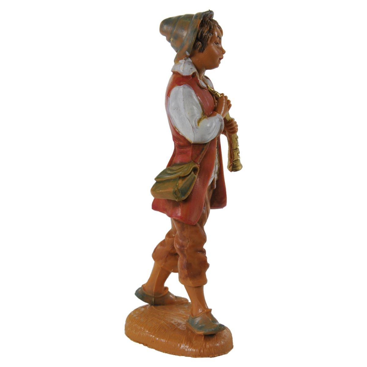 Statua cm.10 Pastore con Flauto | Fontanini