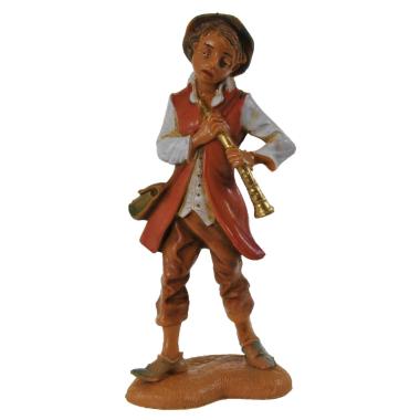 Statua cm.10 Pastore con Flauto | Fontanini
