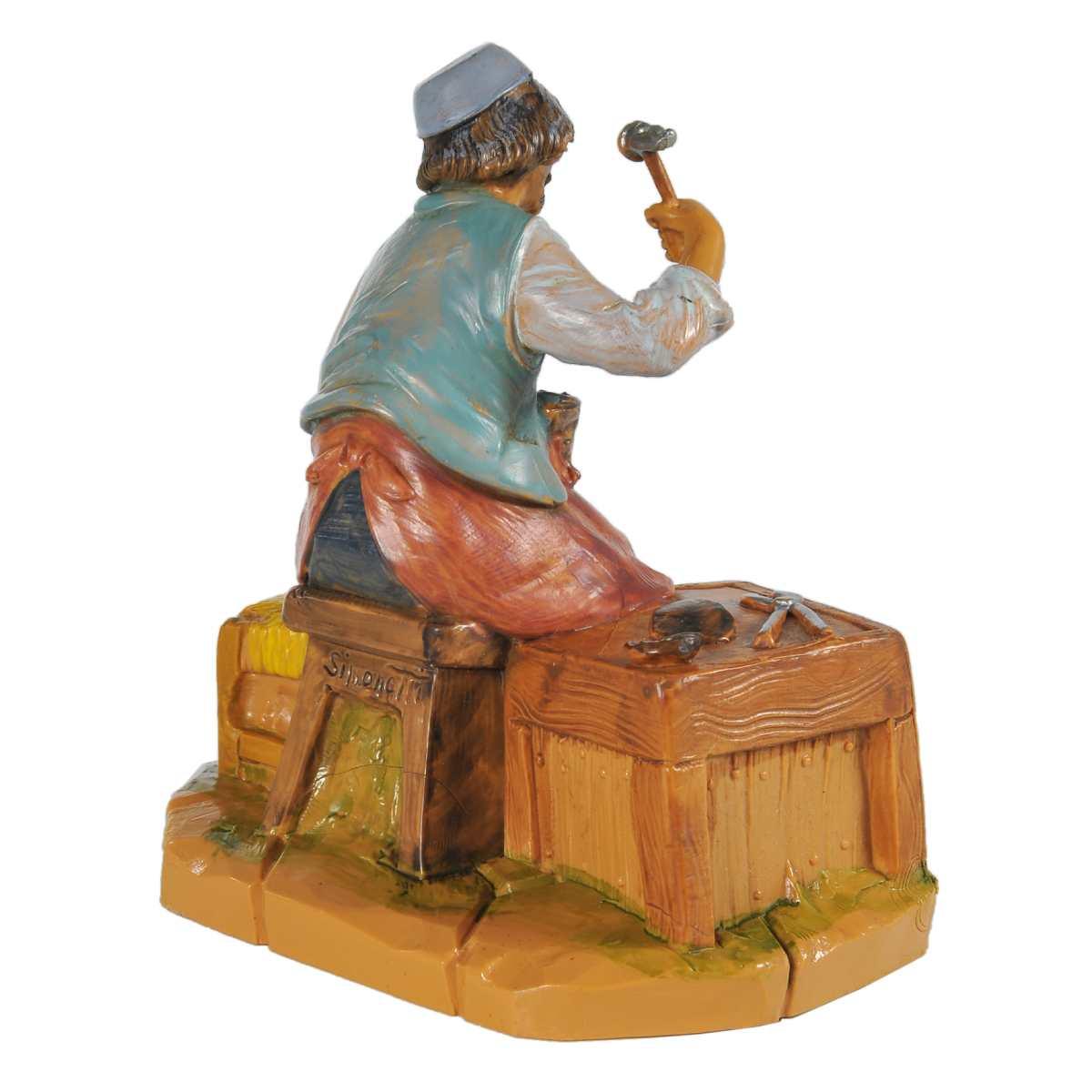Statua cm.12 Calzolaio con Banco | Fontanini