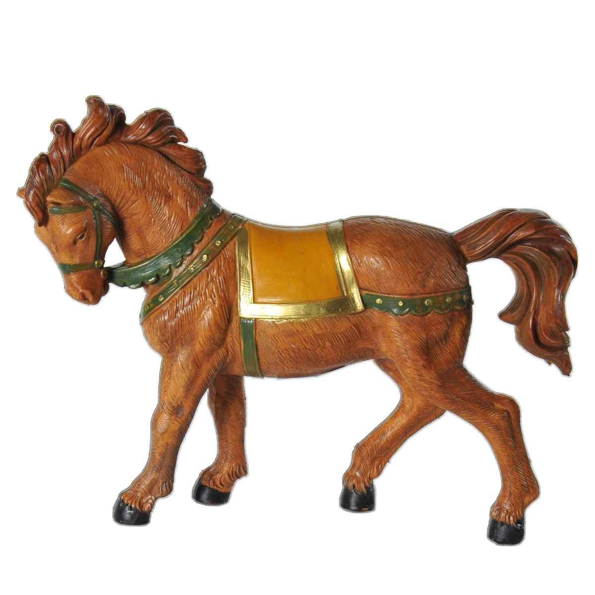 Statua cm.12 Cavallo Marrone | Fontanini