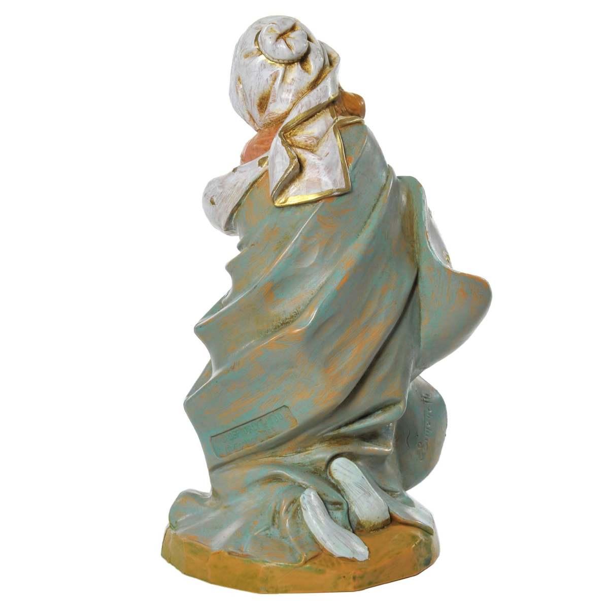 Statua presepe 19 cm madonna inginocchiata