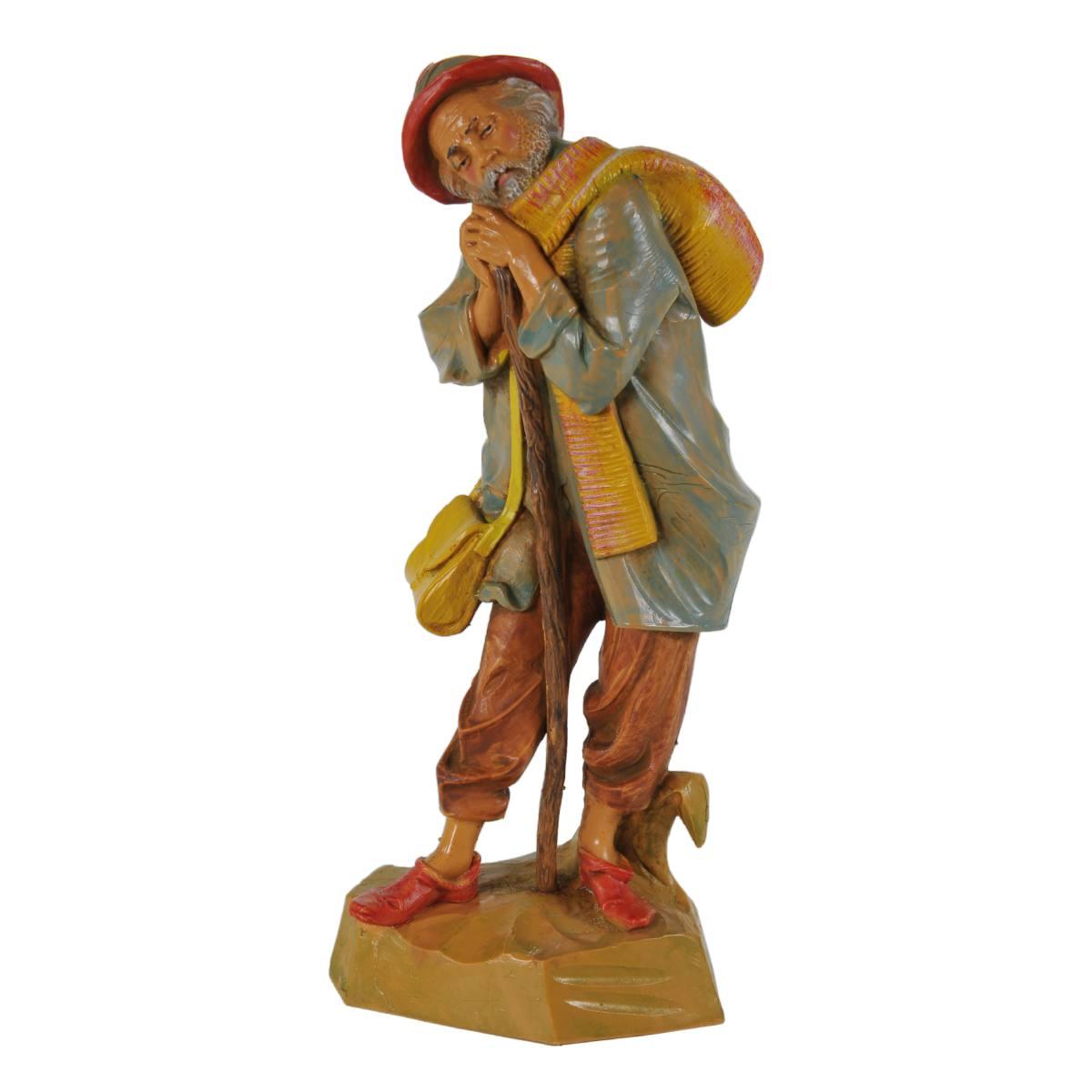 Statua cm.19 Pastore con Bastone | Fontanini