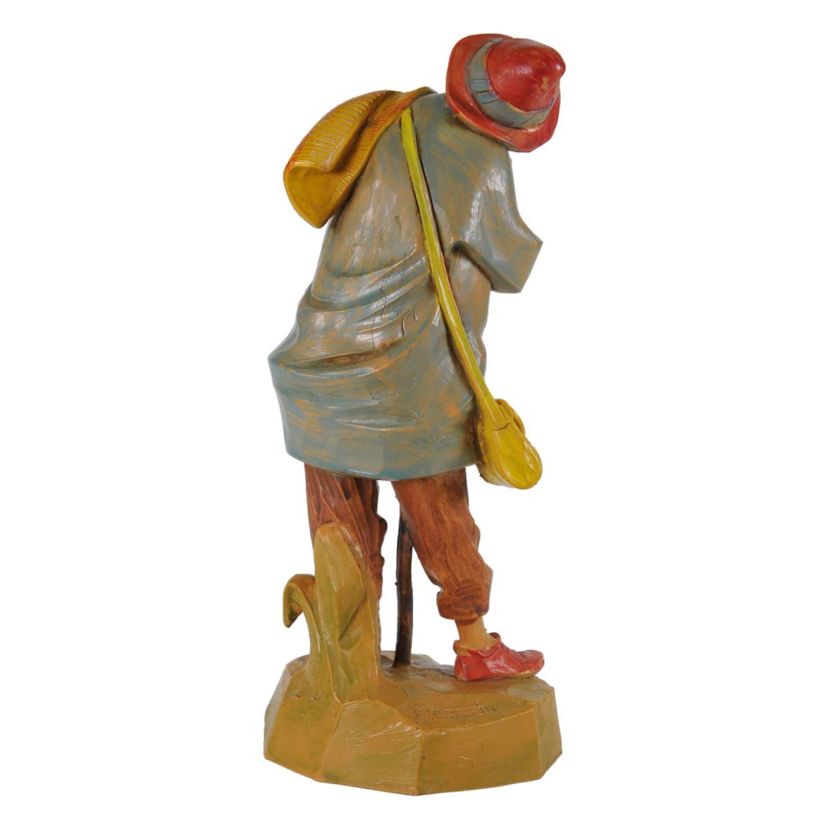 Statua cm.19 Pastore con Bastone | Fontanini