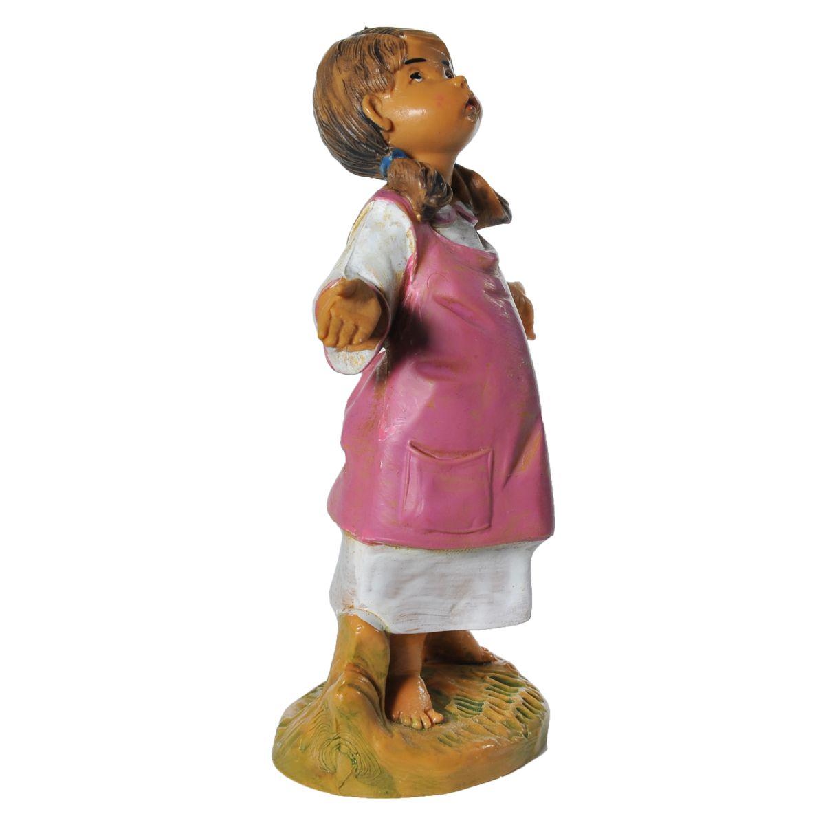 Statua cm.19 Bambina Braccia Aperte | Fontanini