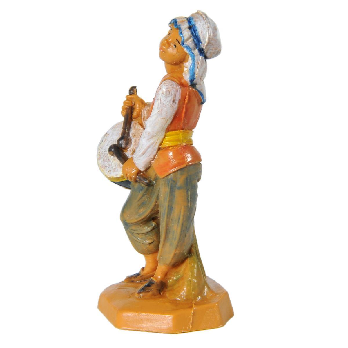 Statua cm.6,5 Pastore con Tamburo | Fontanini