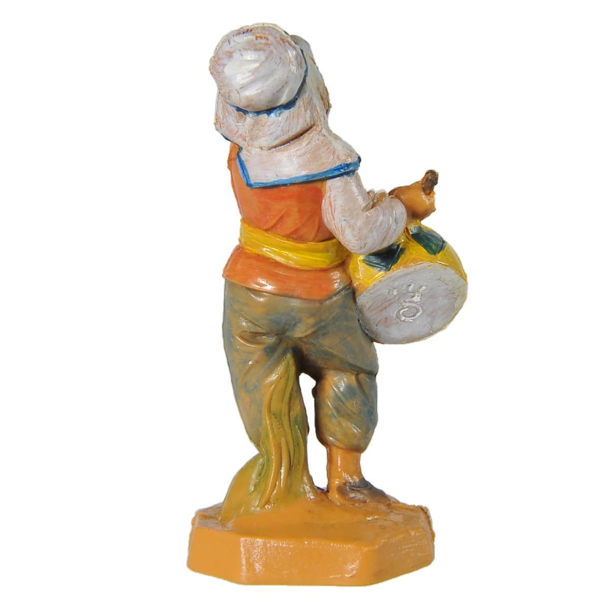 Statua cm.6,5 Pastore con Tamburo | Fontanini