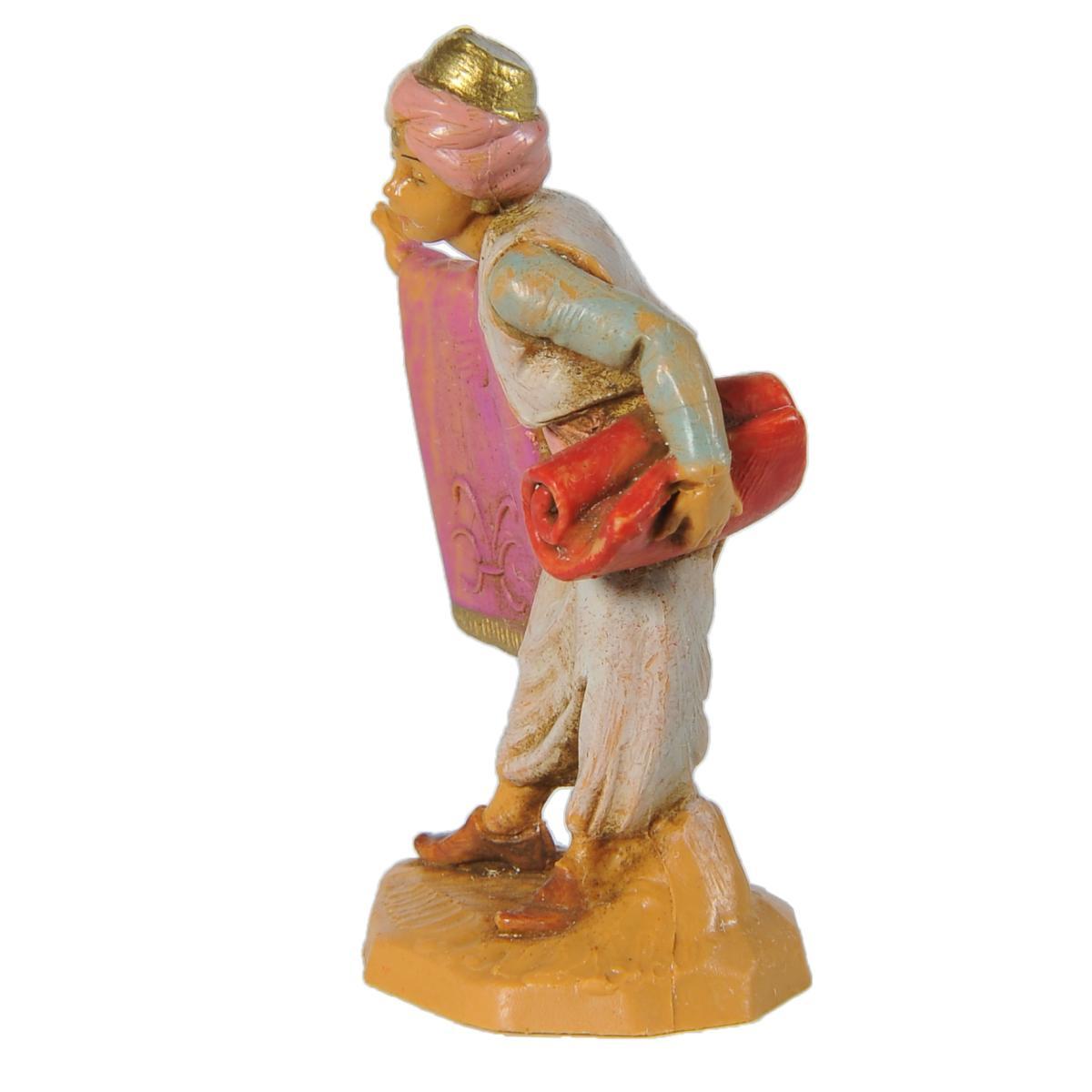 Statua cm.6,5 Pastore con Tappeti | Fontanini