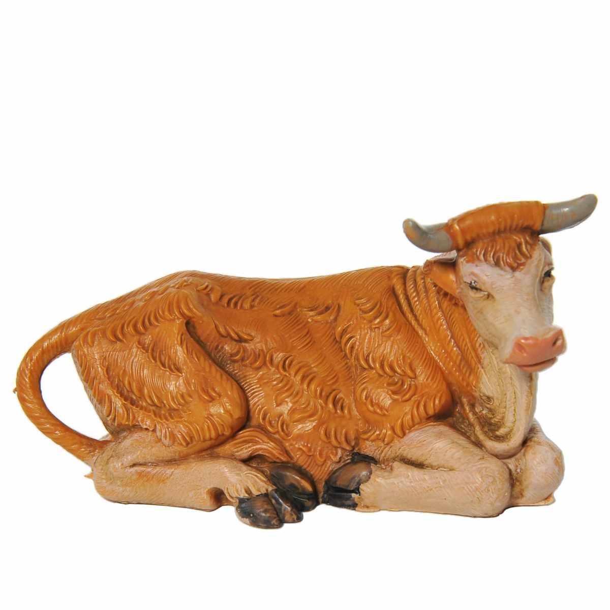 Statua cm.9,5-11 Bue Sdraiato | Fontanini