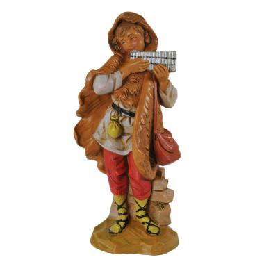 Statua cm.19 Pastore con Armonica | Fontanini